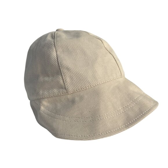 Sun Cap Hat With Adjustable Strap Gardening Beige Corduroy - Picture 2 of 7